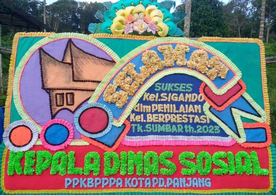 Papan bunga ucapan selamat