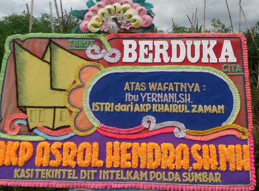 Papan bunga duka cita