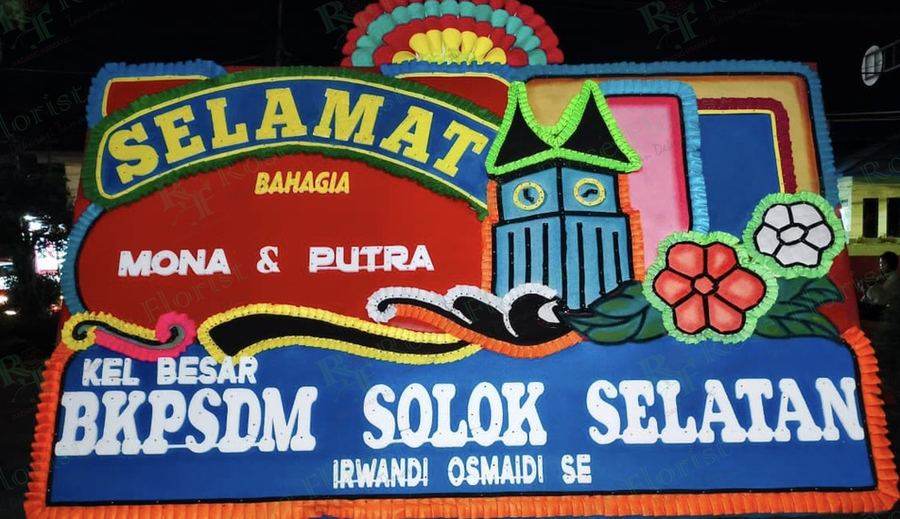 Papan bunga ucapan selamat