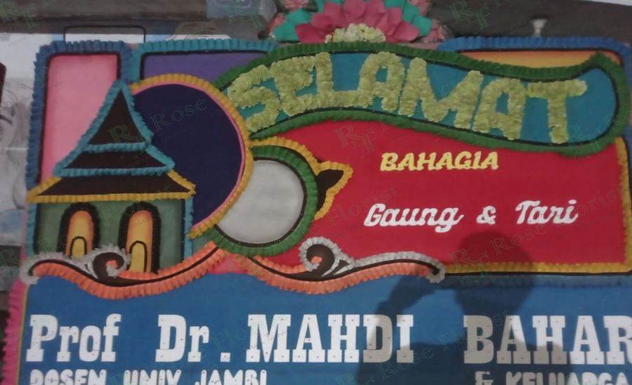 Papan bunga ucapan selamat