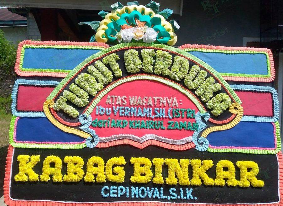 Papan bunga duka cita