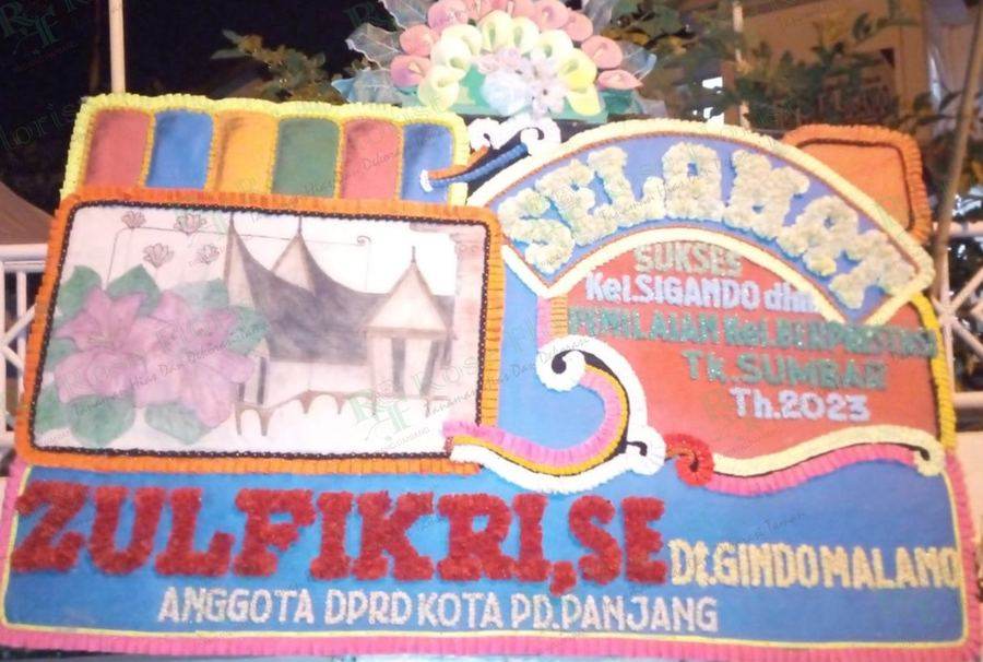 Papan bunga ucapan selamat