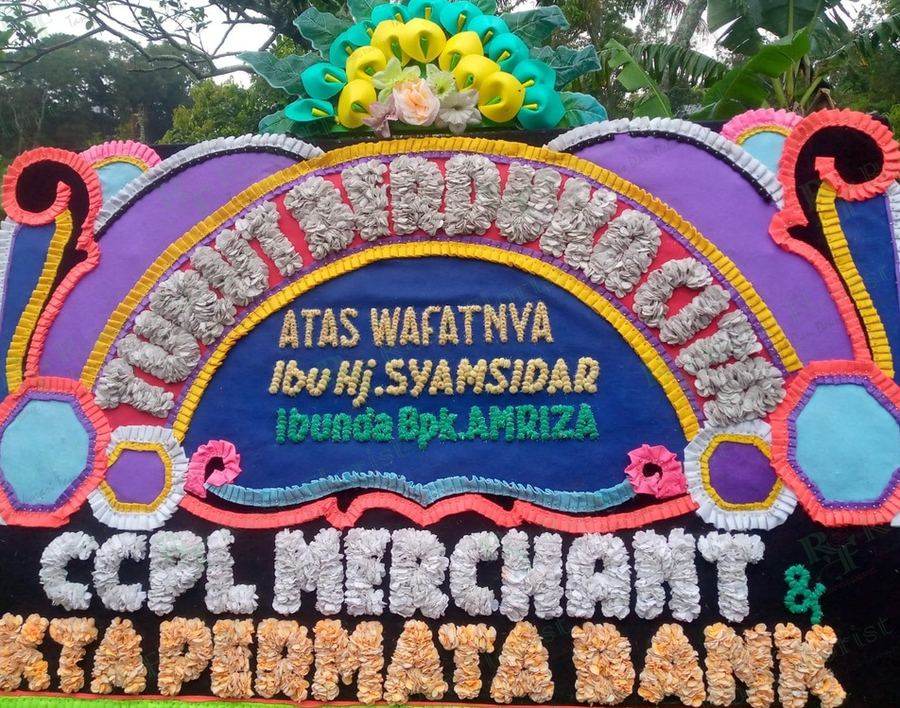 Papan bunga duka cita