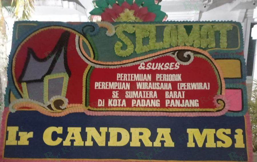 Papan bunga ucapan selamat