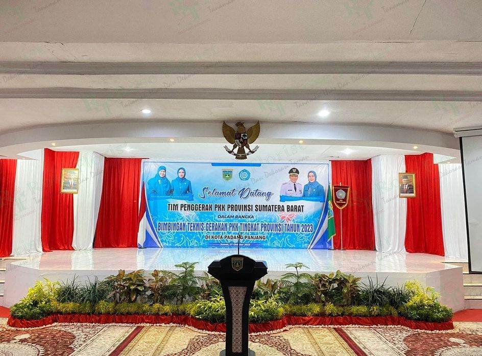Taman panggung Hall Lantai 3 Balai Kota